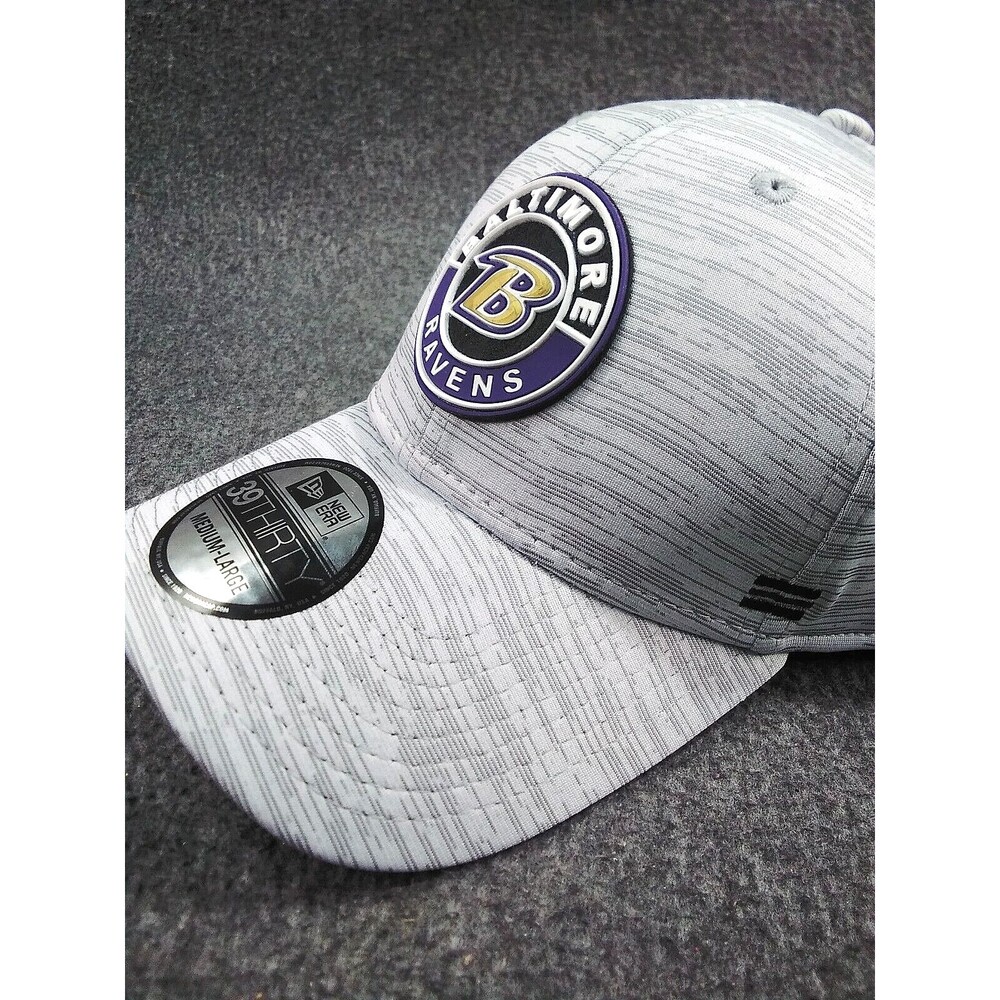 New era 2020 Baltimore Ravens nfl draft Sideline coaches 39Thirty Hat cap sz M/L